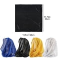 thumbnail image 3 of Yvsxxv Yellow Sequin Head Wrap Bandana, Sparkly Fashion Hair Scarf, 16.54*17.72inch, 3 of 7