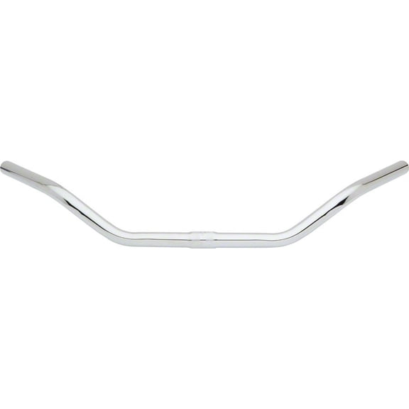 Wald 872 Cruiser Steel Handlebar: 24" Wide, 3" Rise, 1" Clamp, Chrome