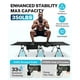 thumbnail image 2 of Cuna de camping Gonex ultraligera plegable con extensores de piernas de 350 libras, 2 of 6