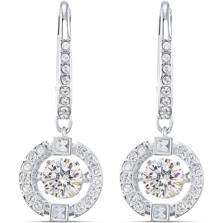 Swarovski Sparkling Dance Pierced Earrings Cz White One Size