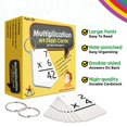 thumbnail image 2 of Star Right Multiplication Flash Cards - 169 Hole-Punched Math Study Multiplication Cards with 2 Binder Rings - Times Tables Practice Set for Kids Ages 8 and Up at Home or School, 2 of 6