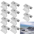 thumbnail image 5 of 10Pcs Solar Middle Clamp PV For Frame Height 25-50MM Aluminum Alloy Solar Access, 5 of 5