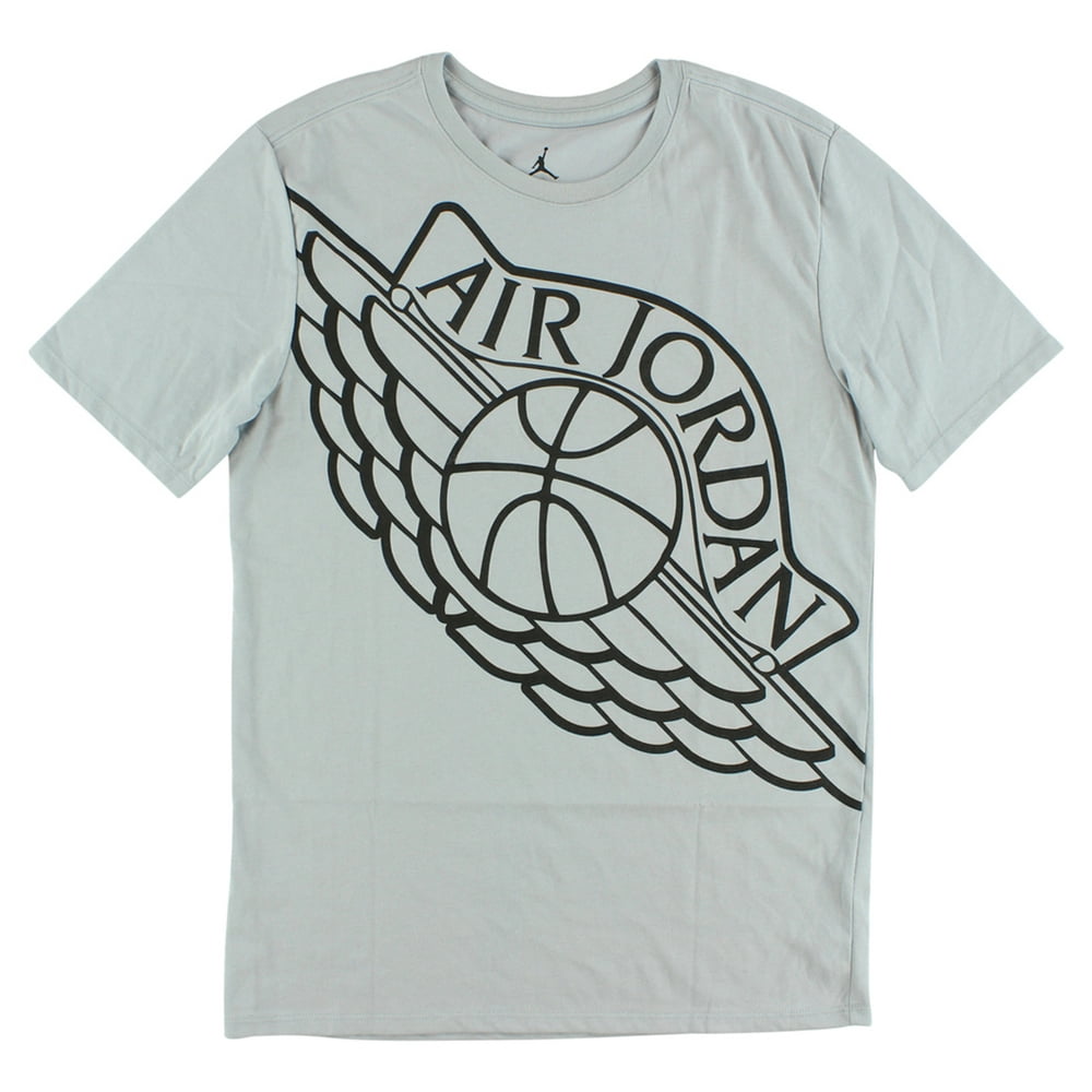 Jordan Jordan Mens Wingspan T Shirt Grey