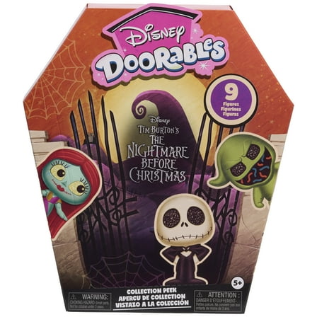 Disney Doorables Tim Burton’s The Nightmare Before Christmas Collection Peek, Boy and Girl Age 5 Up