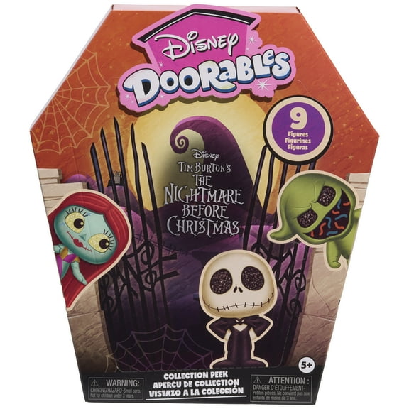 Disney Doorables Tim Burton’s The Nightmare Before Christmas Collection Peek, Boy and Girl Age 5 Up