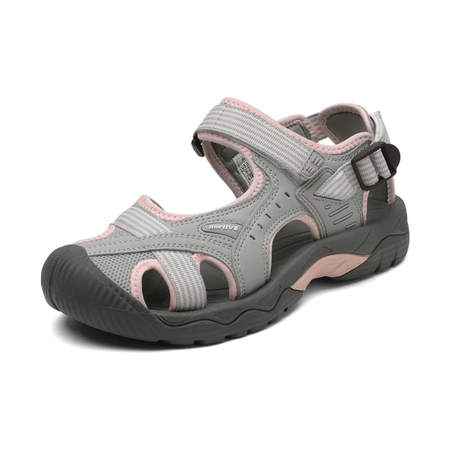 NORTIV8 Sandalias para mujer sandalias deportivas atléticas con punta cerrada NORTIV8 SNAS221W