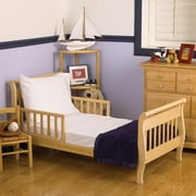 Crown Crafts White Toddler 220 Thread Count Cotton Sheet Set