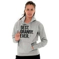 thumbnail image 5 of Best Granny Ever Grandma Grams Mother Hoodie Sweatshirt Women Brisco Brands X, 5 of 6