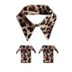 thumbnail image 1 of Conjunto de cuello falso con estampado de leopardo para mujer, suéteres, abrigos y vestidos, 1 of 2