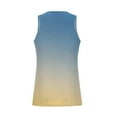 thumbnail image 6 of WRKEKC Athletic Tank Tops for Men Gradient Color Fitted Racerback Sleeveless Gym Tee with Wide Shoulders for Workouts, 6 of 7