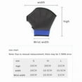 thumbnail image 2 of Swimming Resistance Gloves - Webbed Gloves for Water Aerobics, Aquatic Fitness, and Swim Training - Blue, 2 of 7