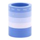 thumbnail image 1 of Portalápices con organizador de escritorio, portalápices decorativo, gran capacidad, PP resistente Azul, 1 of 8