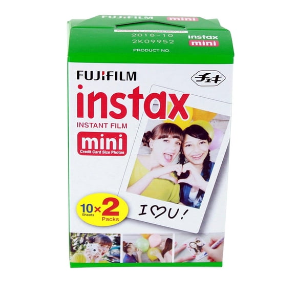 Paquet de Pellicule FujiFilm Instax Mini (40 Photos) pour Mini 8-9 Caméras
