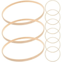 OFFIGAM Embroidery Craft Hoop Frame Cross Stitch Hoop Plastic 10Pcs