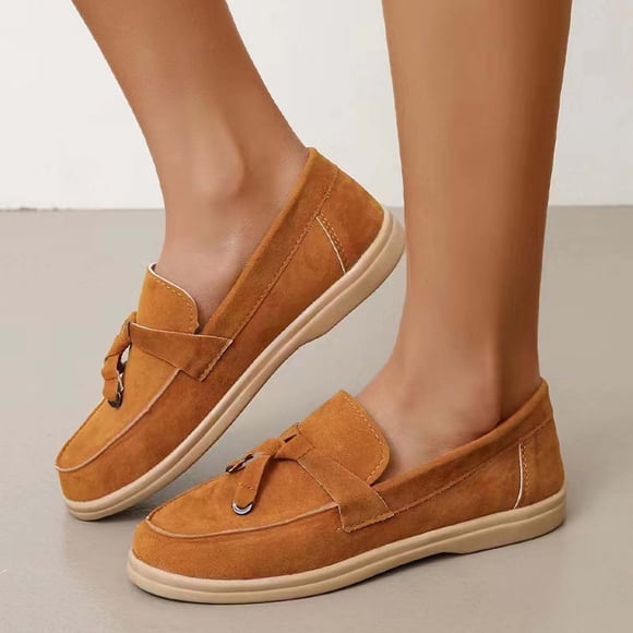 LSLJS Casual Plus Size Shallow Mouth Peas Shoes Women's Foreign Trade European and American Fashion Shoes