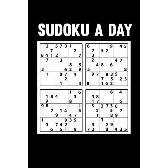 Sudoku a day : 240 Normal Sudoku Puzzles and Solutions for Travel-Sudoku Challenging for Kids and Adults.