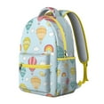 thumbnail image 3 of Ocean Beach Scenery Backpack Abstract Boho Watercolor Rainbow Gradient Design Starry Night Students School Bag, 3 of 4