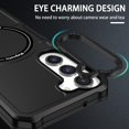 thumbnail image 6 of Dteck Magnetic Case for Samsung Galaxy S23 Plus Compatible with MagSafe, Shockproof Military Grade Protection Magnetic Rugged Case for Samsung Galaxy S23 Plus,Black, 6 of 9