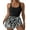 Black-1, variant on Womens Bathing Suits One Piece Tummy Control Swimdress Swimsuit with Mesh Skirt Tie Knot