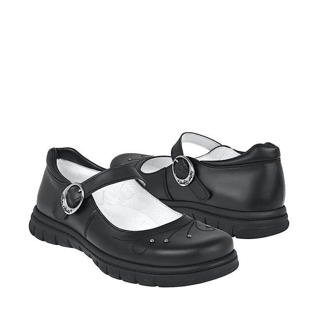 ZAPATO STYLO NIÑA 1500 PIEL NEGRO
