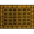 thumbnail image 1 of Ahgly Company Indoor Rectangle Oriental Yellow Modern Area Rugs, 8' x 10', 1 of 4