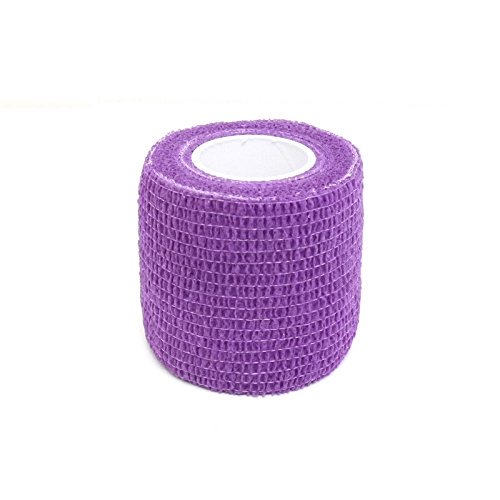 Cohesive Grip Cover Wrap for Manual Microblade Holder Handle Softap (Purple)