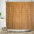 thumbnail image 2 of Egypt Hieroglyphs Shower Curtains Ancient Egyptians Civilization Egyptian Art Mural Machine Washable Waterproof Fabric Bathroom Decor Curtains Set with Hooks, 72x72 Inch, 2 of 6