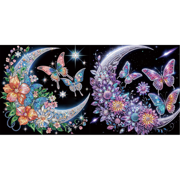 5D DIY Con Forma Especial Parcial Mariposa Creciente 40x40cm