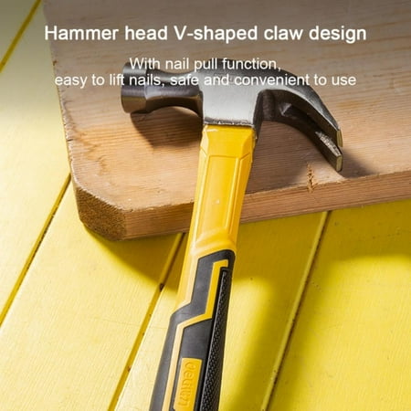 

HOT SELL Claw Hammer High Carbon Steel Professional Woodworking Nail Hammer Non-Slip Handle Hammer One-Piece Hand Hammer