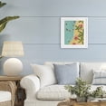 thumbnail image 2 of Busy Beach Day Hangout White Framed Print Under Glass, design by Nabeela Rumi, 2 of 10