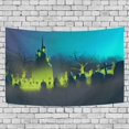 thumbnail image 1 of Tapiz de Halloween ABPHQTO Castillo Fantasmagórico 100x150 cm, 1 of 4