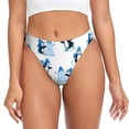 thumbnail image 1 of Fotbe Penguin Winter Fun Tanga Sin Costuras para Mujer con Estampado – Panties Invisibles, Transpirables y Cómodos para Uso Diario-X-Small, 1 of 6