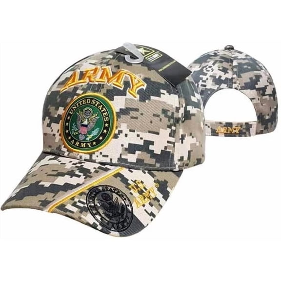 ACU Official Licensed US Army EMBLEM cap hat Baseball Military Veteran