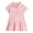 Pink, variant on Bellafa Kids Girls Polo Dress Toddler Ruffle Short Sleeve Pique Dress Little Girls Casual Tennis Dresses 2-7 Years-1Piece