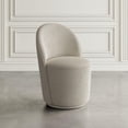 thumbnail image 2 of Jofran Landon Mid-Century Modern Upholstered Swivel Dining Chair (Set of 2), 2 of 6