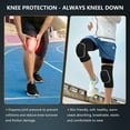 thumbnail image 7 of Knee Pads,Volleyball Knee Pads,soft and breathable men's, women's, girls', and children's black knee pads suitable for sports, 7 of 7