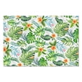 thumbnail image 3 of Tropical Leaf Botanical Placemats for Dining Table Durable Placemats for Restaurant Valentines Gift Party Christmas Rustic Vintage Dining Table Mats, 3 of 3