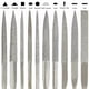 thumbnail image 5 of Juego de 10 Limas de Diamante: 3 Limas de Aguja de Forma Curva de 140 mm para Trabajar Metales de Precisión, Trabajar la Madera, Hacer Joyas y Manualidades, 5 of 5