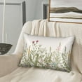 thumbnail image 3 of Easygdp Herbs and Wildflowers Pillowcase 20×30 inches, Throw Pillowcase with Invisible Zipper for Bedroom, Sofa, Office, 3 of 8