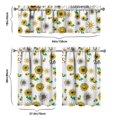 thumbnail image 6 of Rustic Bohemian Curtains 36 Inch - 3 Panel Wildflower Farmhouse Set with Vintage Floral Design, Rod Pocket, 6 of 6