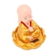 thumbnail image 5 of Figura de monje, pequeños adornos de monje, bonitos adornos de monje pequeños, pequeña escultura de monje muy recomendable, 5 of 12