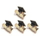 thumbnail image 5 of KAKOWELY 4 alfileres de solapa para birrete de graduación, broches decorativos de metal para ropa, broches para birrete de graduación para graduados de la escuela y la universidad., 5 of 5