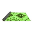 thumbnail image 2 of Ahgly Company Indoor Rectangle Southwestern Green Country Area Rugs, 2' x 3', 2 of 4
