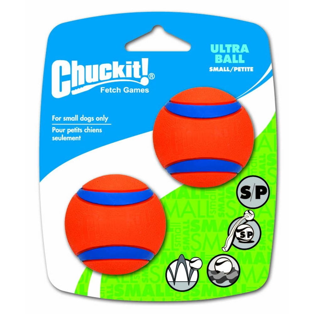 Chuckit! Small Ultra Ball 2Inch, 2Pack