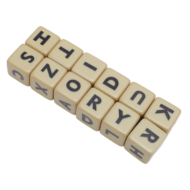 Juego De Cartas De Juego De Dados, Juego Creativo, Dados De Letras En Inglés, Compacto, Educativo, Mejora Las Habilidades Lingüísticas Para Viajes