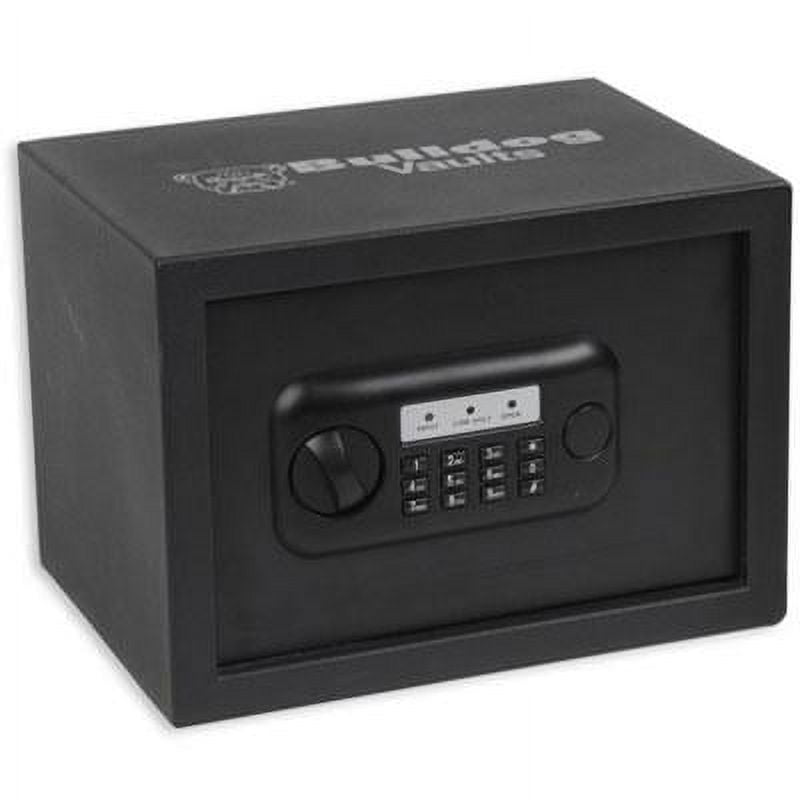 Bulldog Cases Medium Digital Pistol Vault, 12" x 10" x 10", Heavy-Duty Steel Construction, Gun Safes
