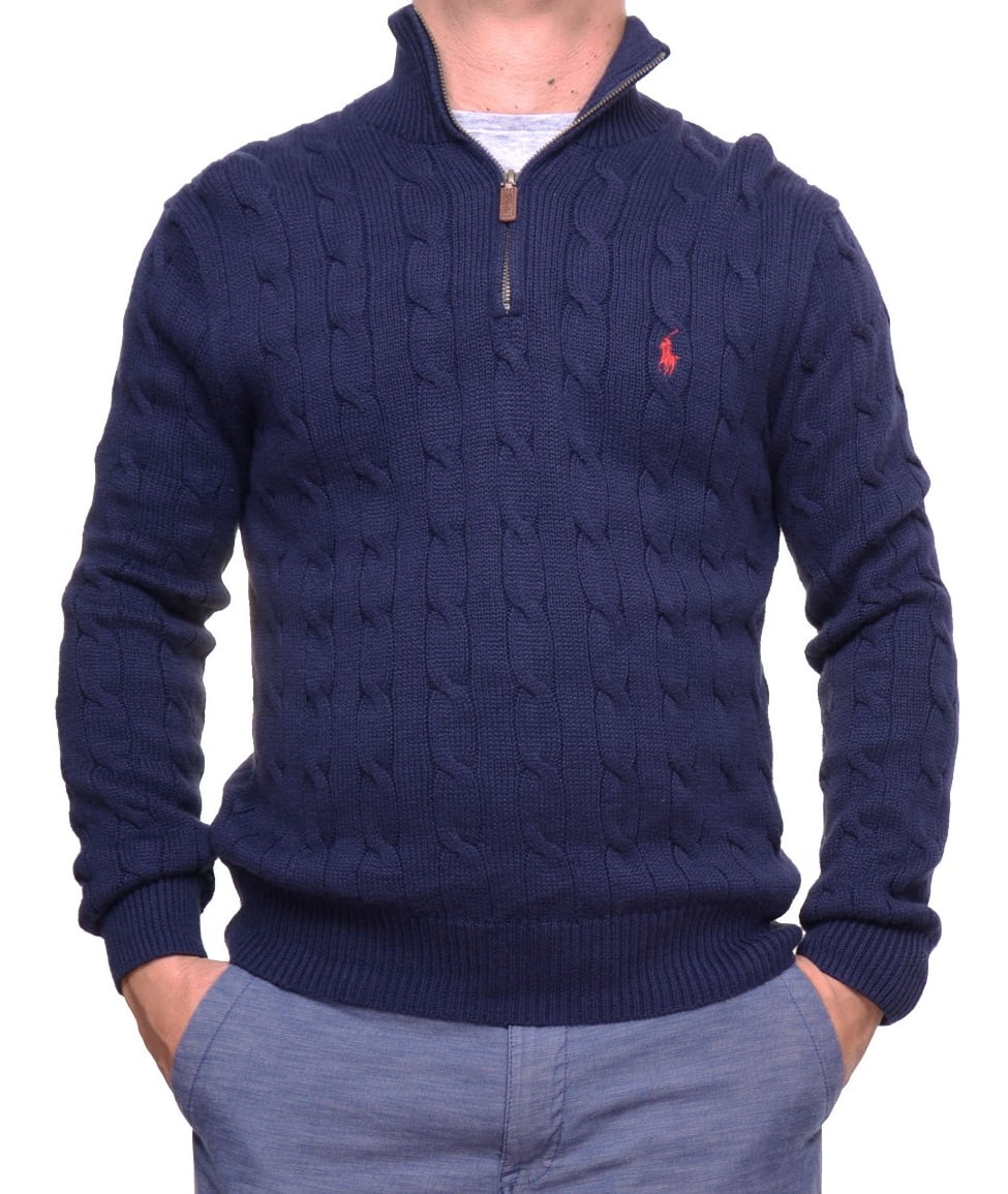 Polo Ralph Lauren - Polo Ralph Lauren Hunter Navy Sweater Long Sleeve ...