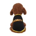 thumbnail image 2 of Yxwen Dog Security Shirt, Pet T-Shirts Clothes Vest for Puppy Boy Girl, Pet Spring and Summer Breathable Print Vest Dog Cat Clothing (Black, M), 2 of 8