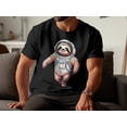 thumbnail image 3 of Funny Cool Astronaut Sloth Cosmonaut Space Galaxy Lover Gift T-Shirt Astronaut Sloth Space Birthday Holiday Presents Men Women Kids Tshirt, 3 of 10