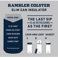 thumbnail image 4 of Aislante para lata YETI Rambler Slim de 12 oz, azul real, 4 of 9